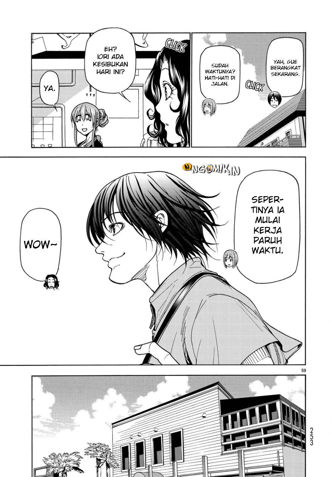 Grand Blue Chapter 33 Gambar 61