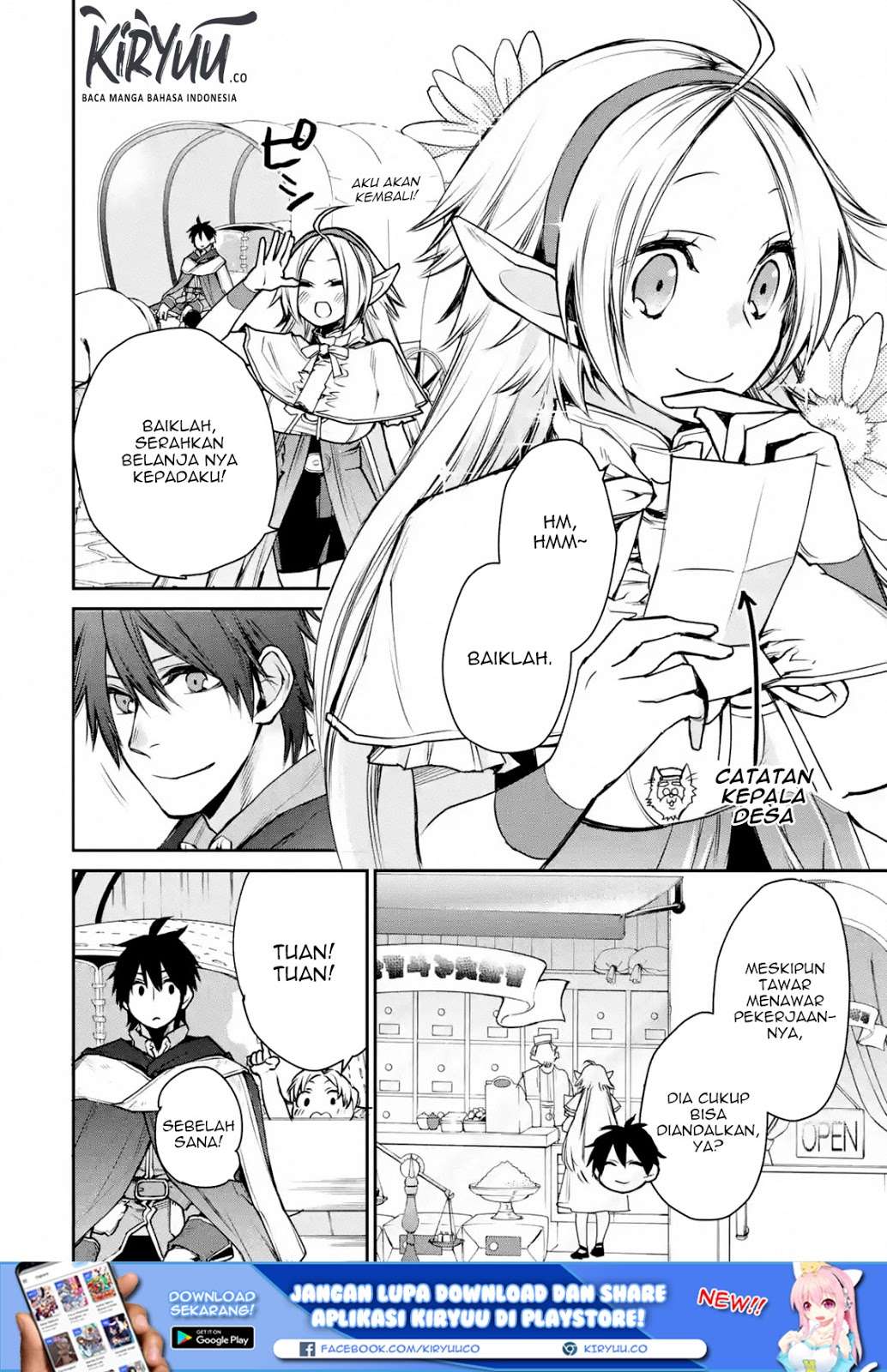 Saikyou no Madoshi. Hisa ni Ya wo Ukete Shimatta no de Inaka no Eihei ni Naru Chapter 9.2 Gambar 12