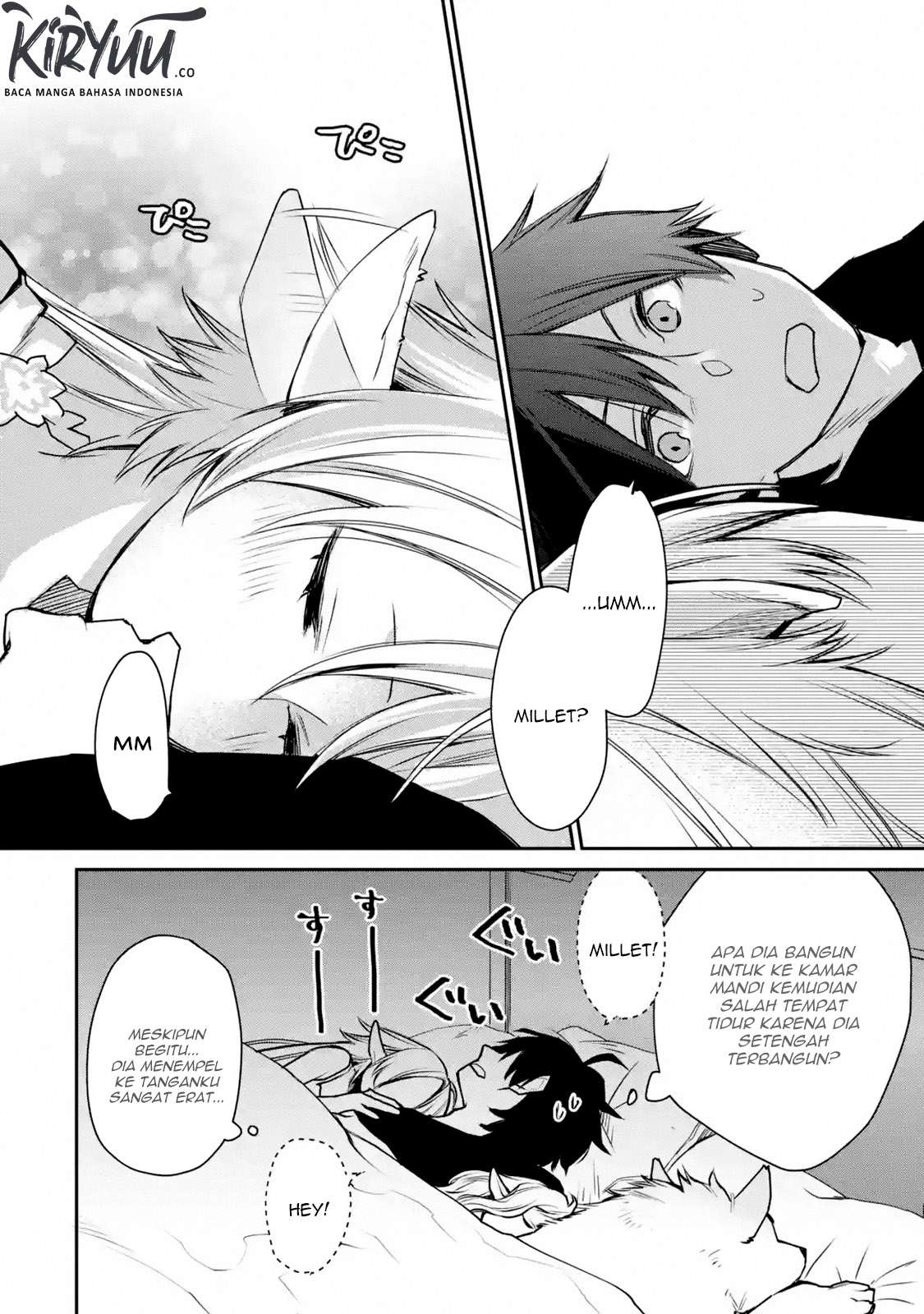 Saikyou no Madoshi. Hisa ni Ya wo Ukete Shimatta no de Inaka no Eihei ni Naru Chapter 9.2 Gambar 5