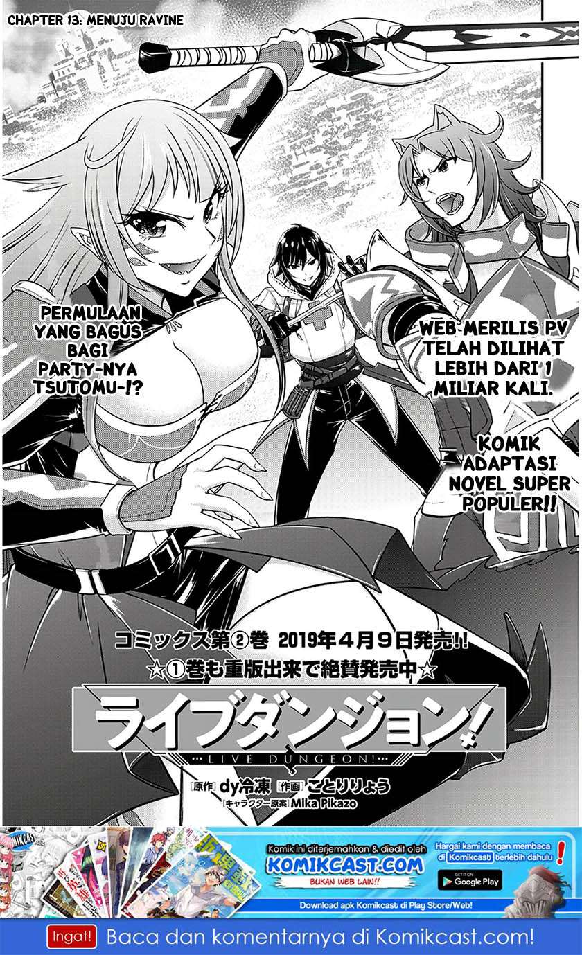 Baca  Live Dungeon! Chapter 13 Gambar 2