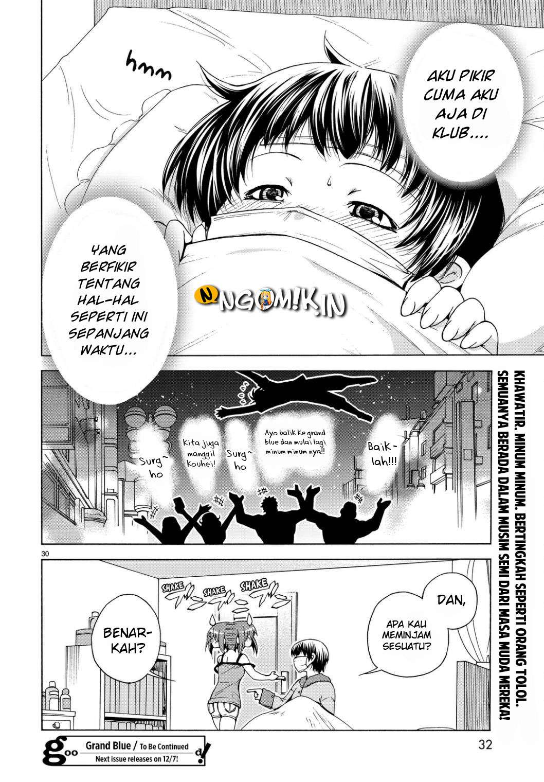 Grand Blue Chapter 30 Gambar 33