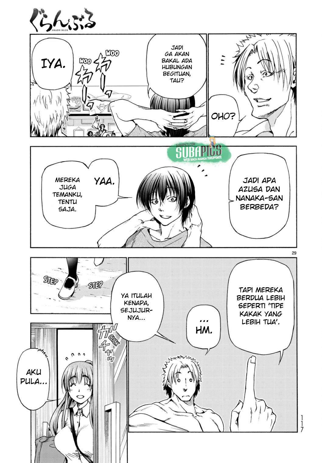Grand Blue Chapter 29 Gambar 30