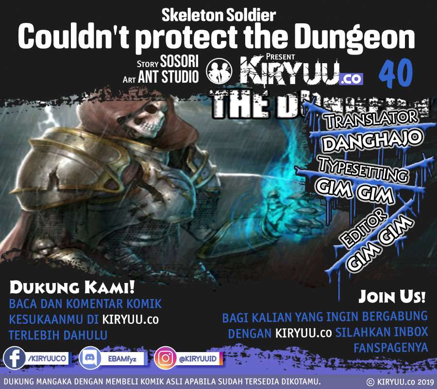 Baca Komik Skeleton Soldier Couldn’t Protect the Dungeon Chapter 40 Gambar 1