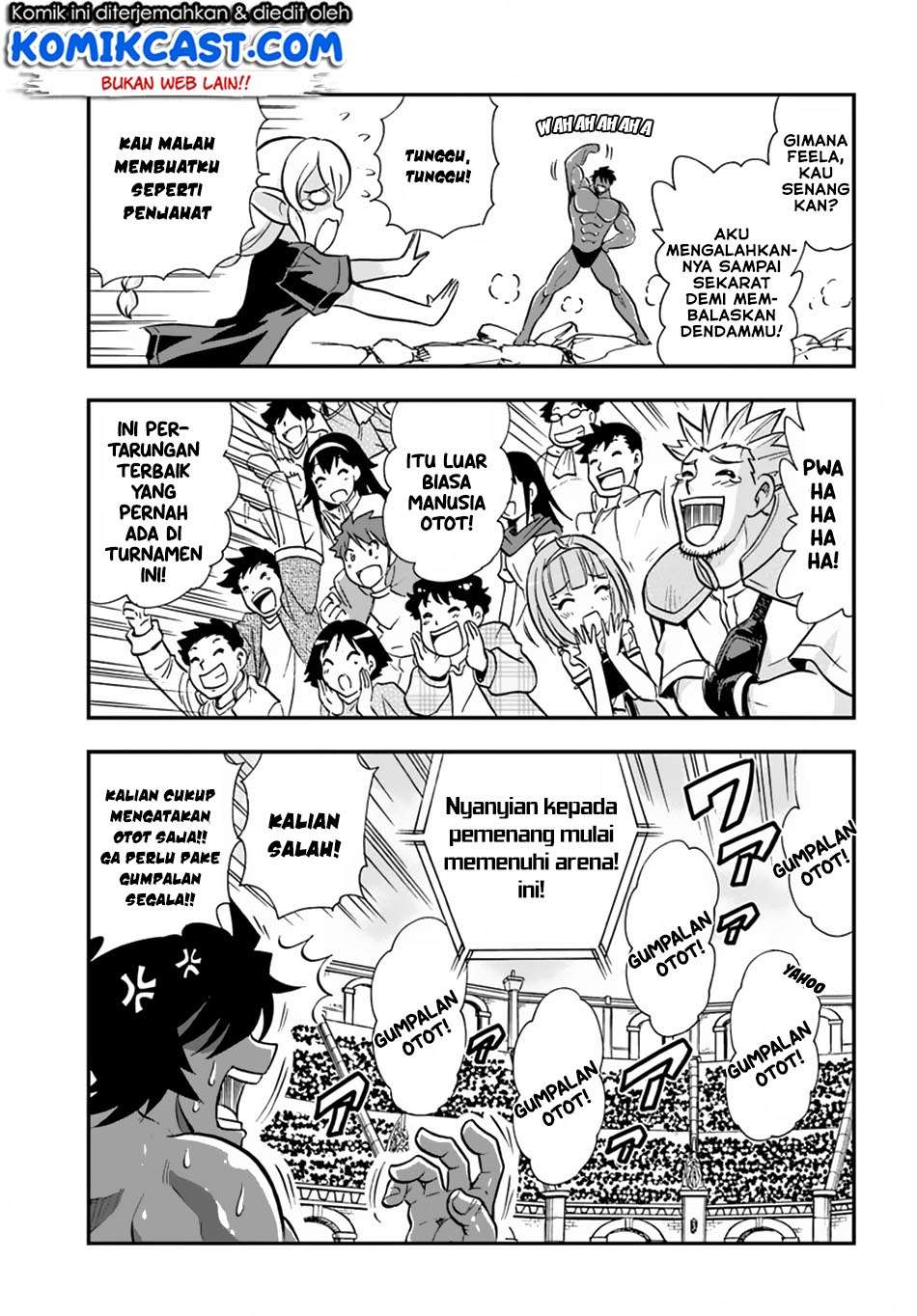 Mahou? Sonna Koto yori Kinniku da! Chapter 15 Gambar 40