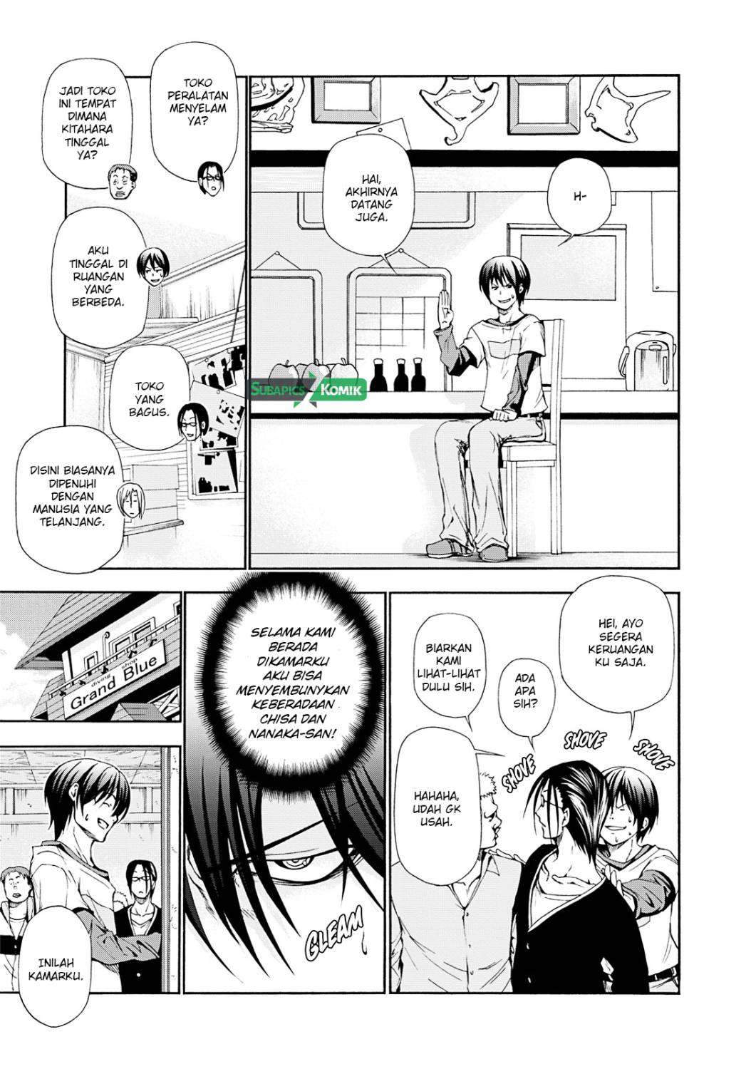 Grand Blue Chapter 13 Gambar 11