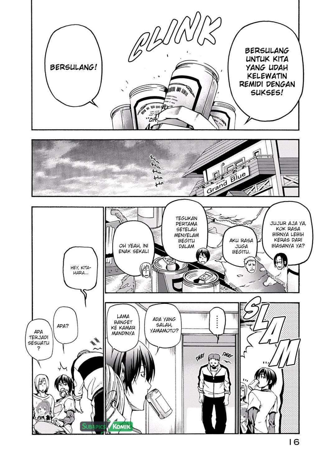 Grand Blue Chapter 13 Gambar 18