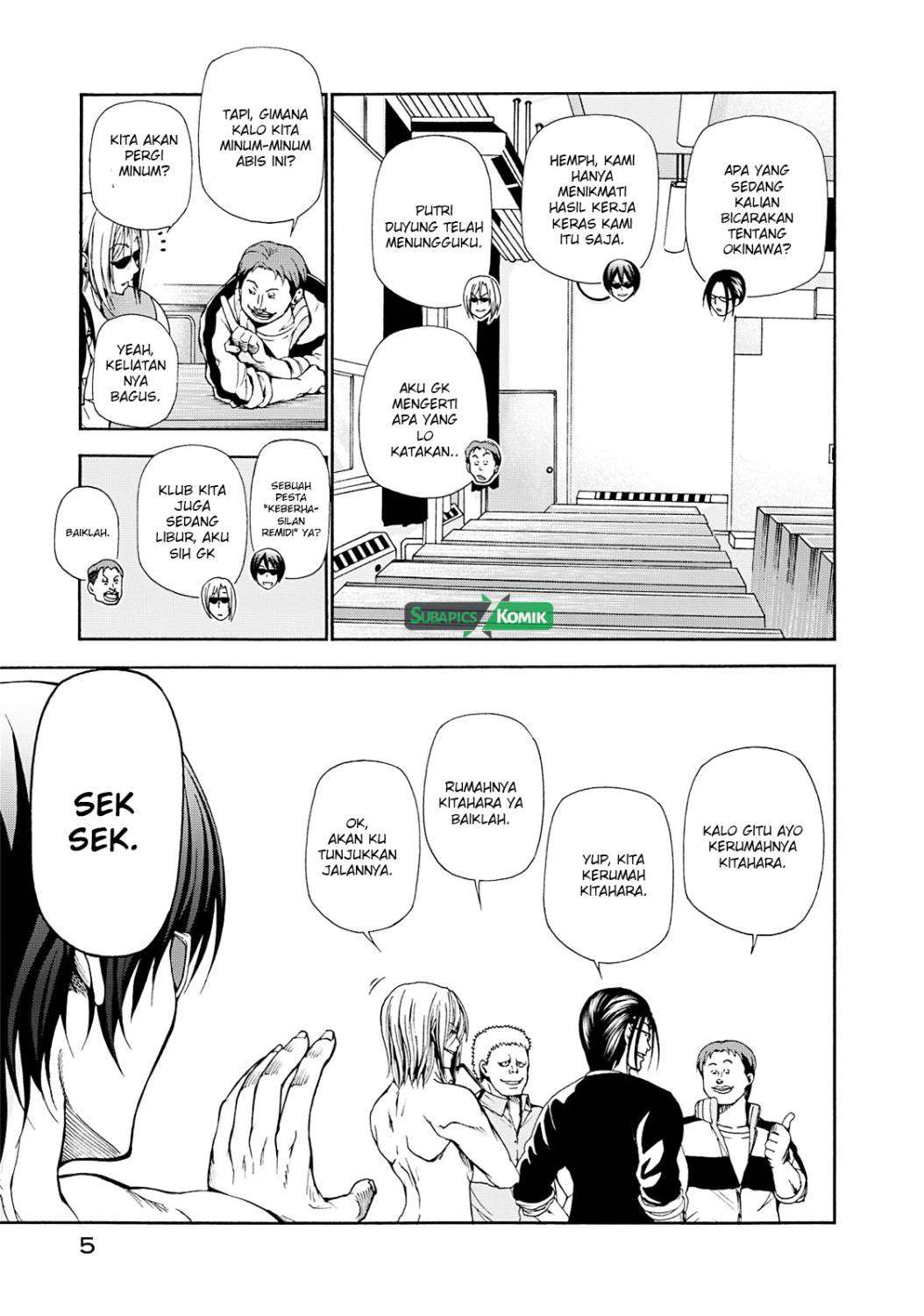 Grand Blue Chapter 13 Gambar 7