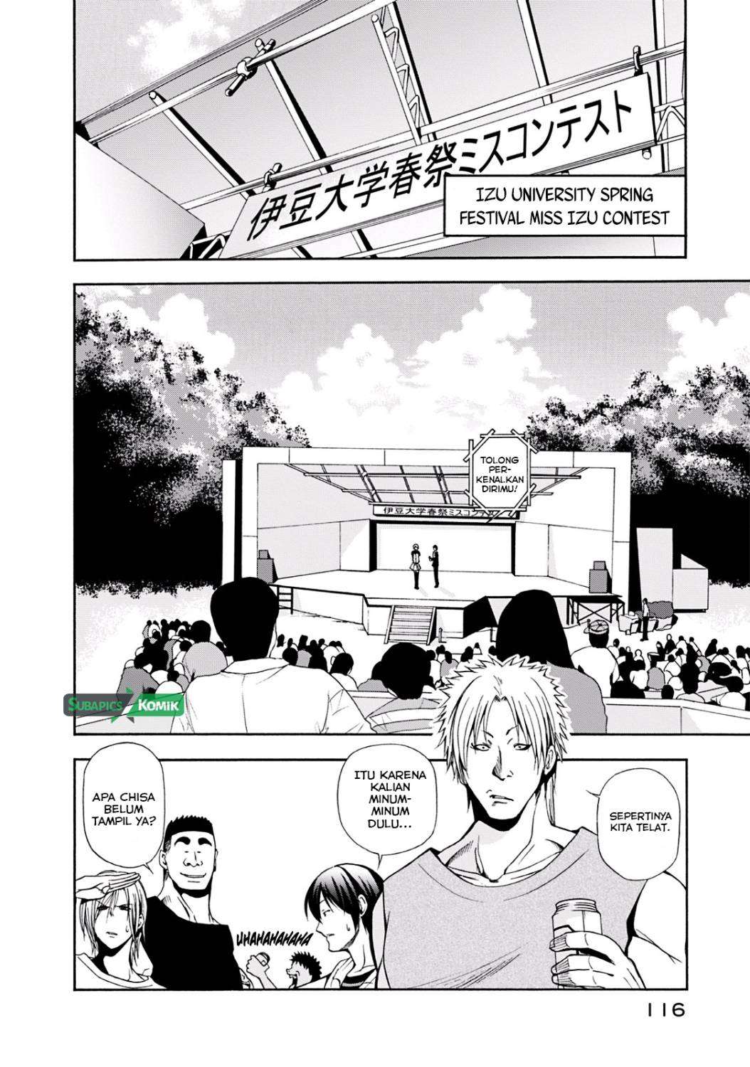 Grand Blue Chapter 7 Gambar 29