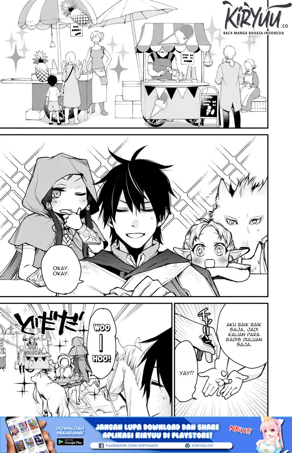 Baca  Saikyou no Madoshi. Hisa ni Ya wo Ukete Shimatta no de Inaka no Eihei ni Naru Chapter 09.3 Gambar 2