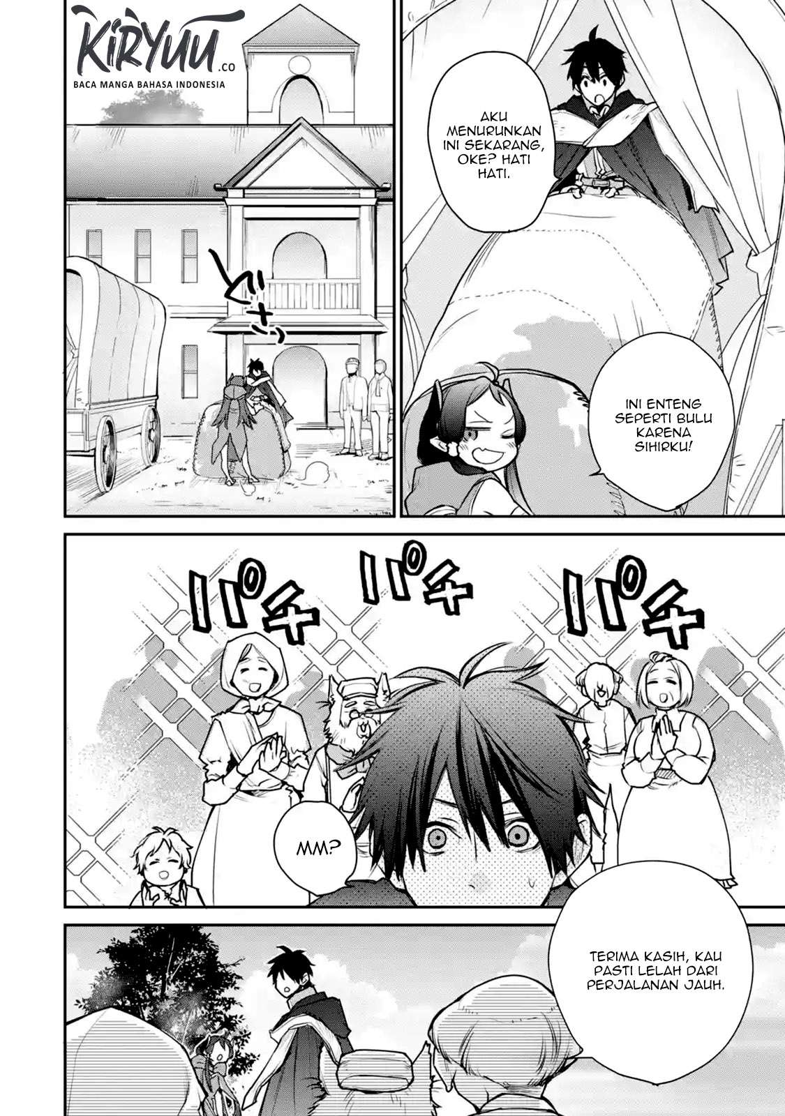 Saikyou no Madoshi. Hisa ni Ya wo Ukete Shimatta no de Inaka no Eihei ni Naru Chapter 09.3 Gambar 8