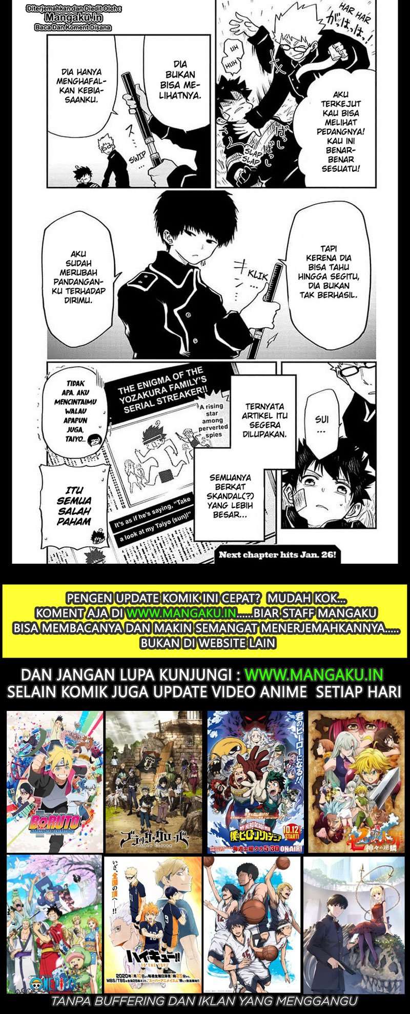 Mission: Yozakura Family Chapter 20 Gambar 20