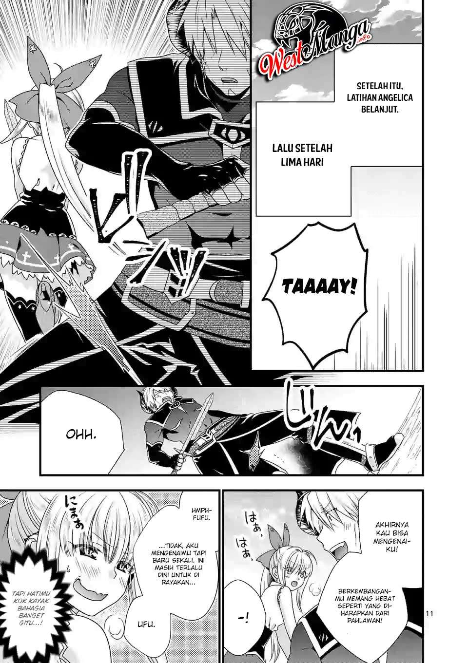 Maou desu Onna Yuusha no Hahaoya to Saikon Shita no de Onna Yuusha ga Giri no Musume ni Narimashita Chapter 19 Gambar 14