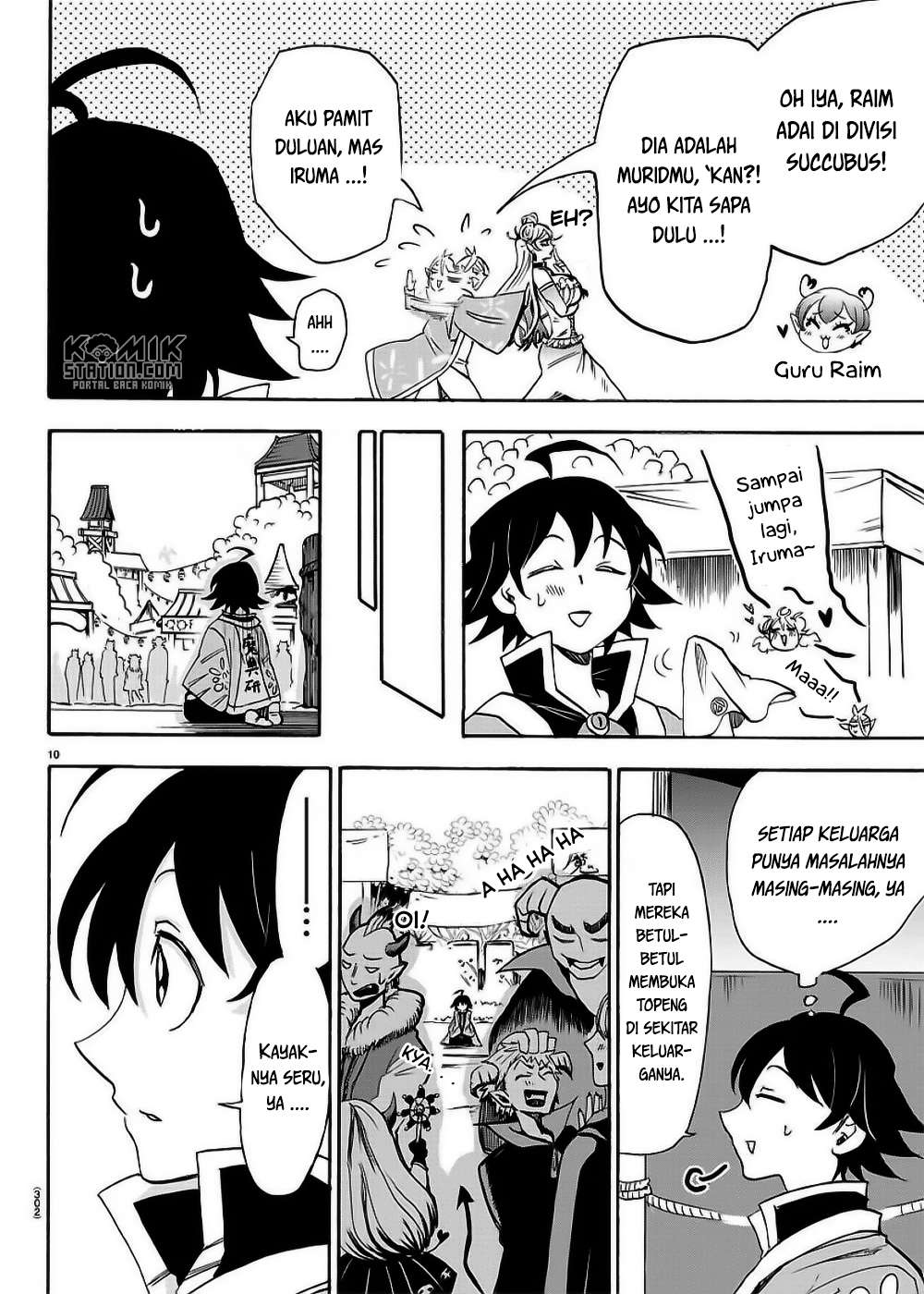 Mairimashita! Iruma-kun Chapter 36 Gambar 12