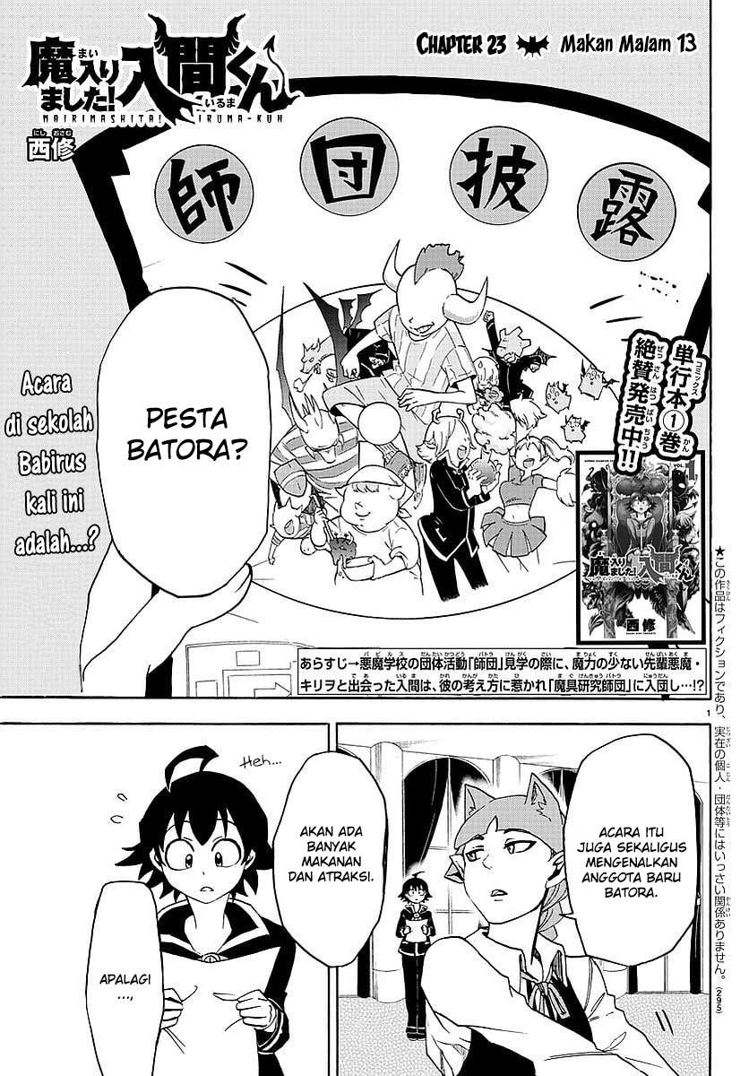Baca  Mairimashita! Iruma-kun Chapter 23 Gambar 2