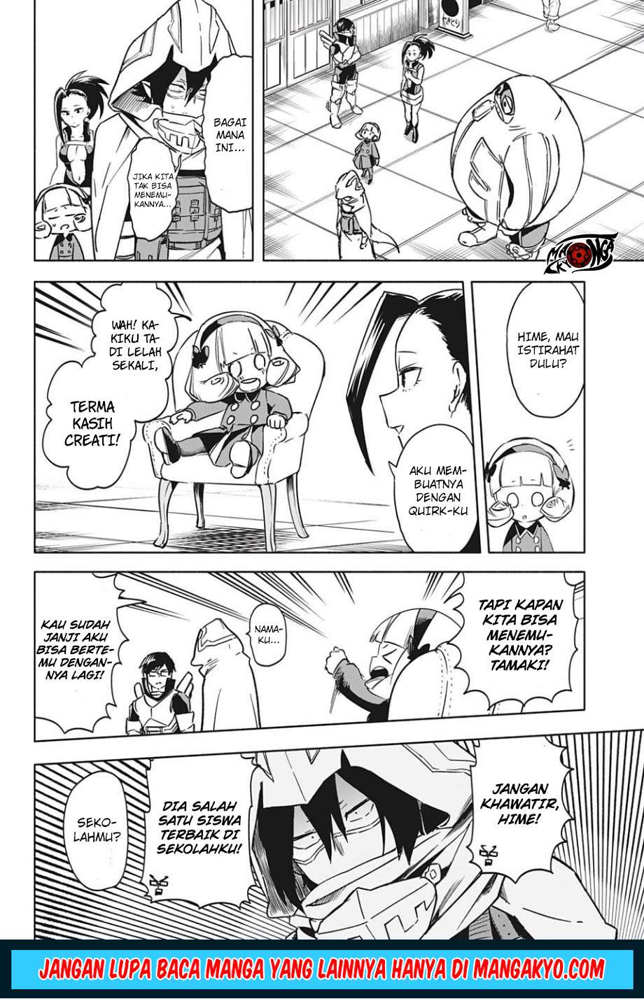 Boku no Hero Academia Team Up Mission Chapter 1.5 Gambar 15