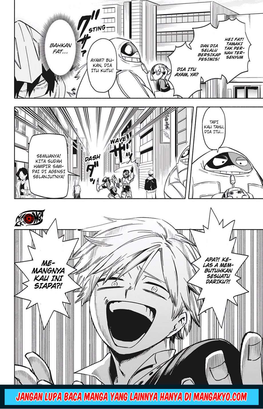 Boku no Hero Academia Team Up Mission Chapter 1.5 Gambar 17