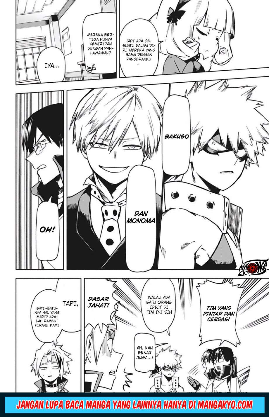 Boku no Hero Academia Team Up Mission Chapter 1.5 Gambar 19