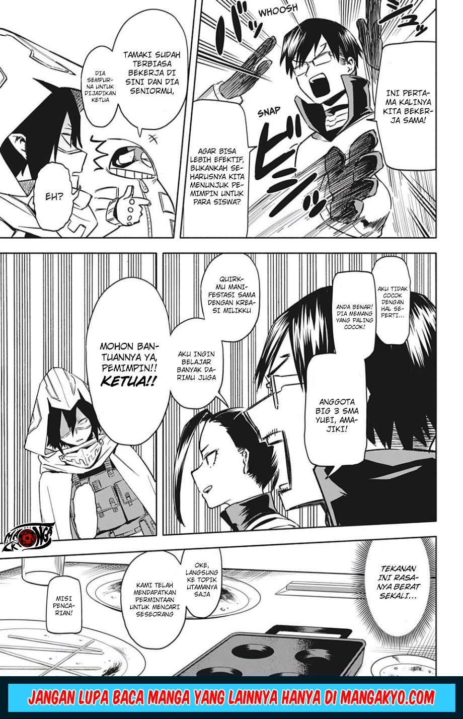 Boku no Hero Academia Team Up Mission Chapter 1.5 Gambar 8