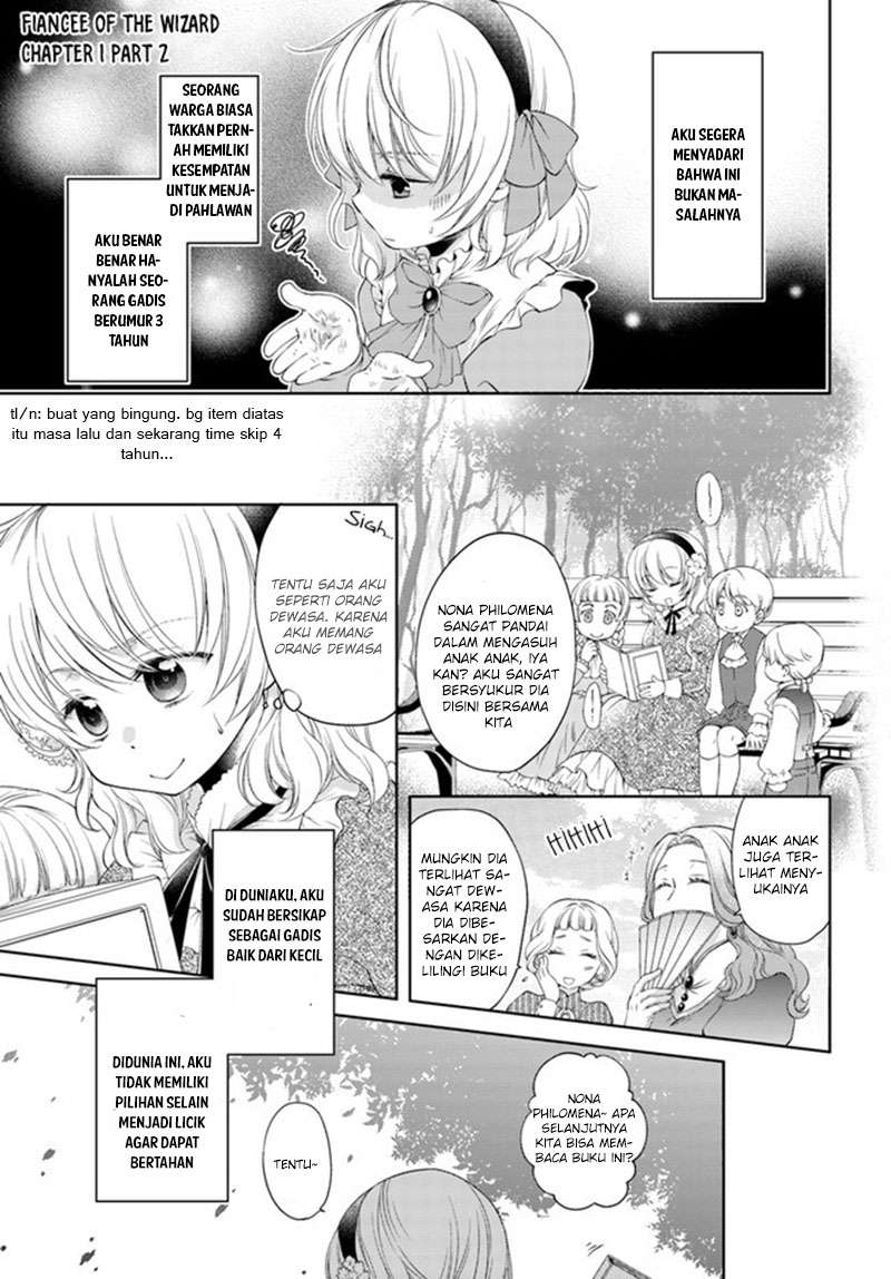 Baca Mahoutsukai no Konyakusha Chapter 01.2 Gambar 2