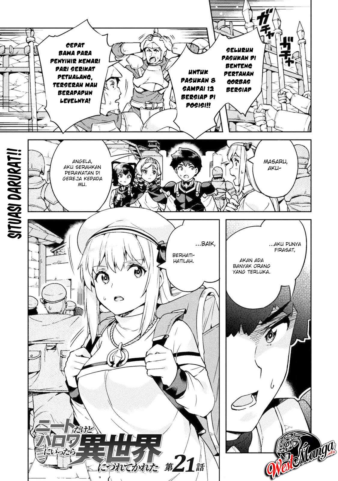 Baca  NEET dakedo Hello Work ni Ittara Isekai ni Tsuretekareta Chapter 21 Gambar 2