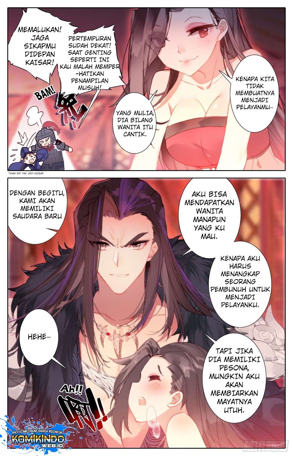 Legend of the Tyrant Empress Chapter 28 Gambar 14