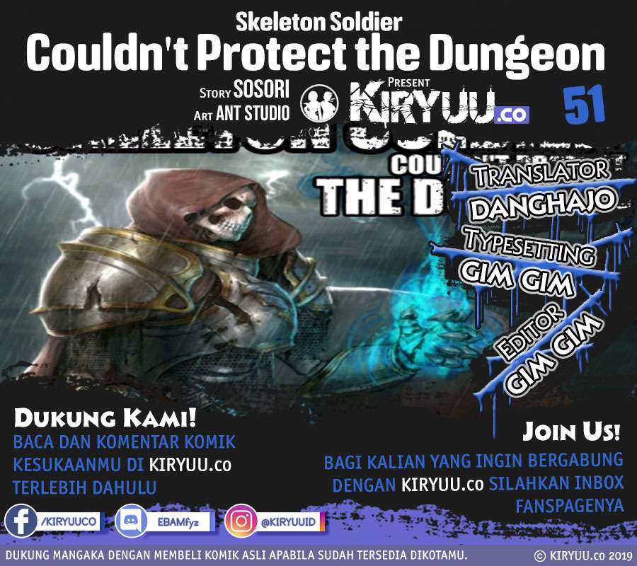 Baca Komik Skeleton Soldier Couldn’t Protect the Dungeon Chapter 51 Gambar 1