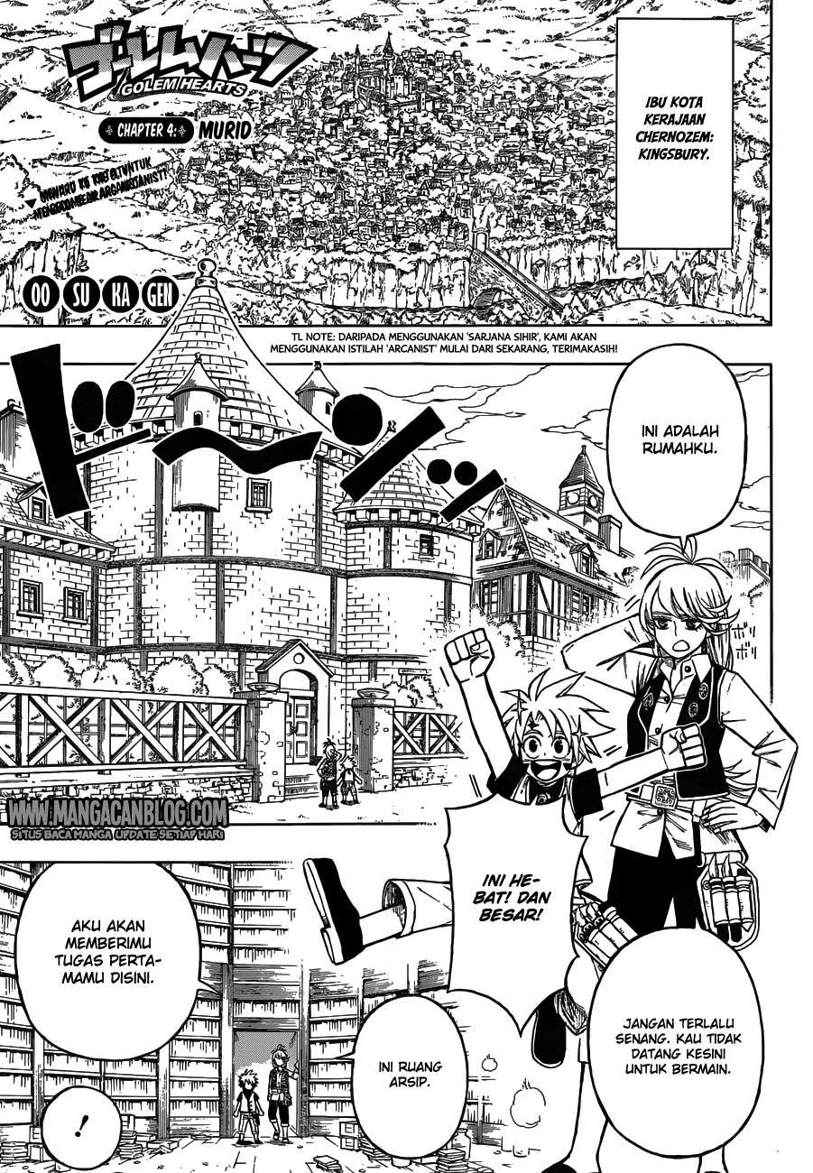 Baca Komik Golem Hearts Chapter 4 Gambar 1
