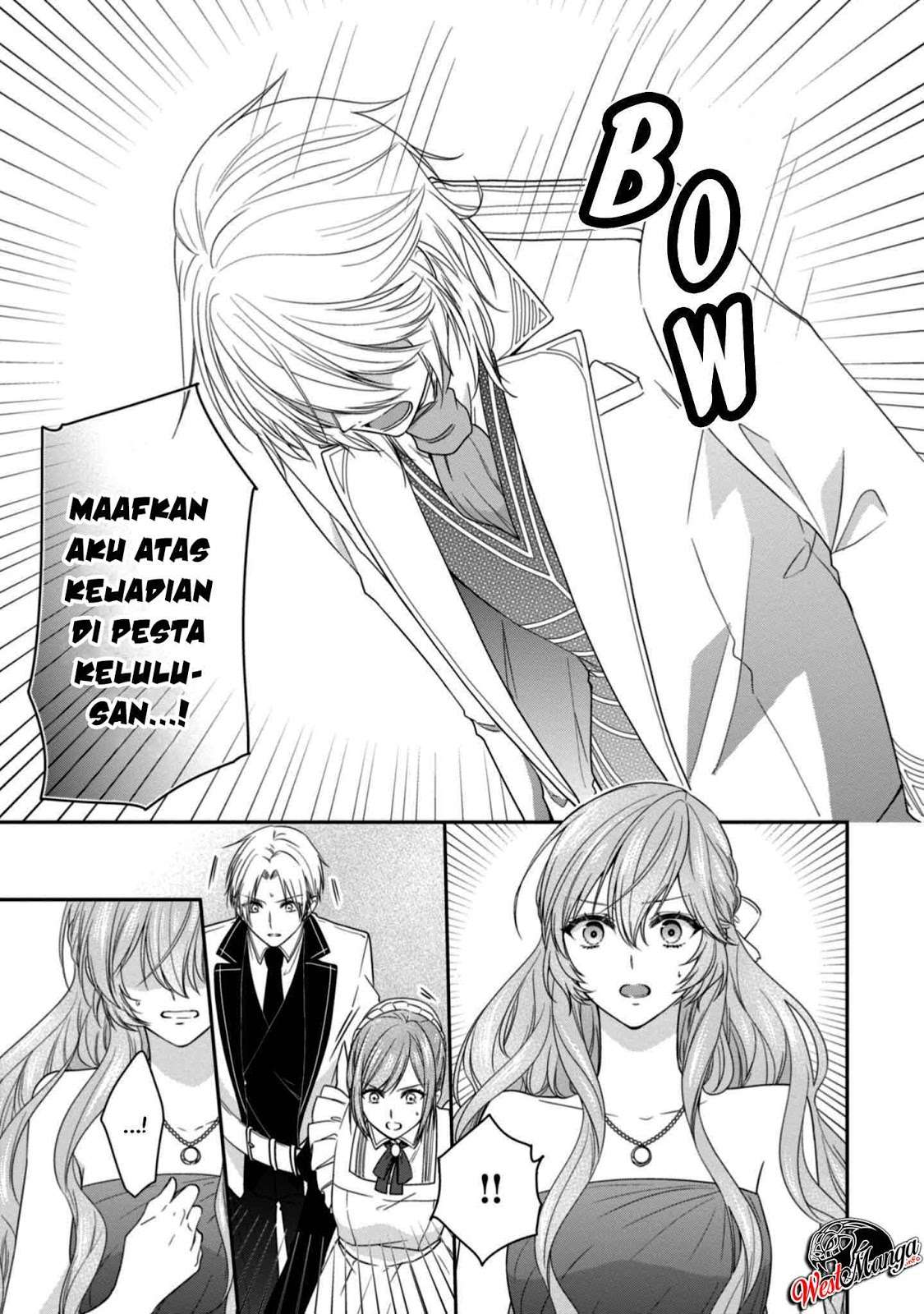 Akuyaku Reijou wa Ringoku no Outaishi ni Dekiai sareru Chapter 08 Gambar 12