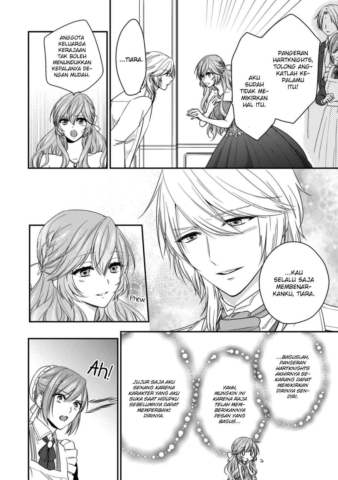 Akuyaku Reijou wa Ringoku no Outaishi ni Dekiai sareru Chapter 08 Gambar 13