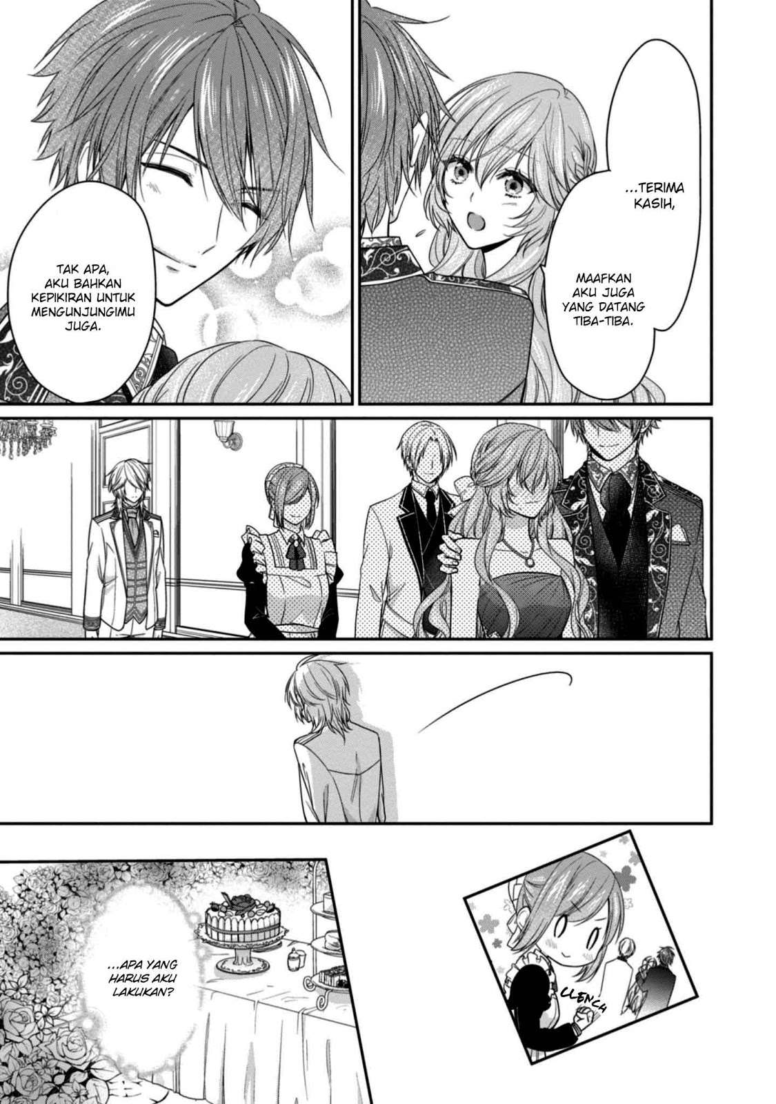 Akuyaku Reijou wa Ringoku no Outaishi ni Dekiai sareru Chapter 08 Gambar 21