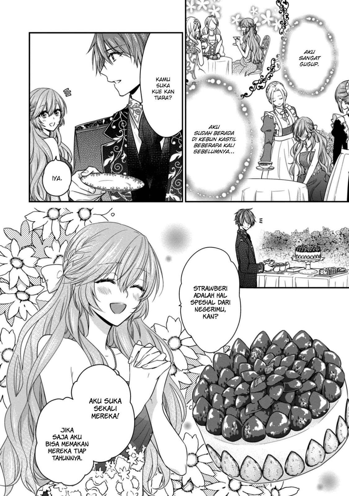 Akuyaku Reijou wa Ringoku no Outaishi ni Dekiai sareru Chapter 08 Gambar 22