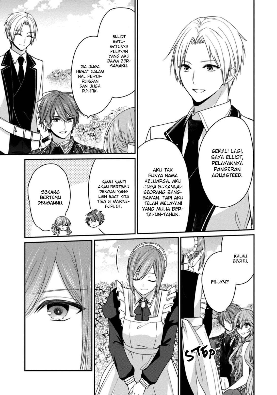 Akuyaku Reijou wa Ringoku no Outaishi ni Dekiai sareru Chapter 08 Gambar 27