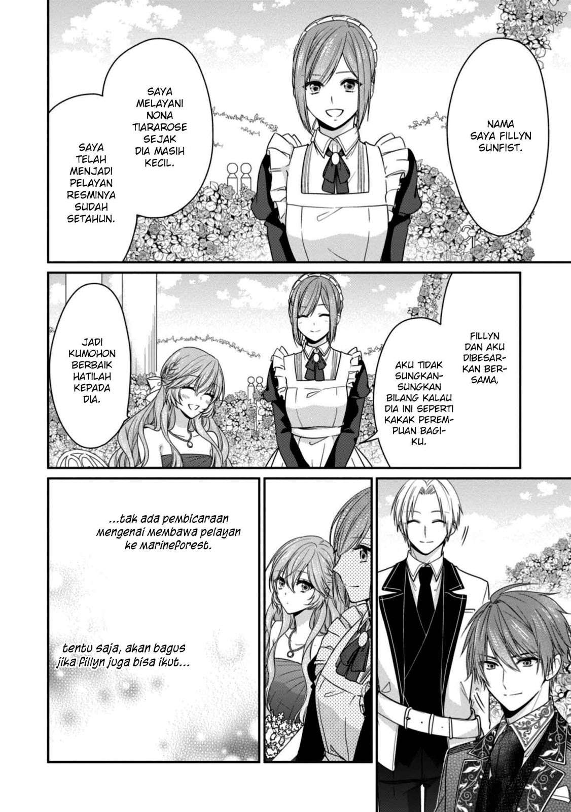Akuyaku Reijou wa Ringoku no Outaishi ni Dekiai sareru Chapter 08 Gambar 28