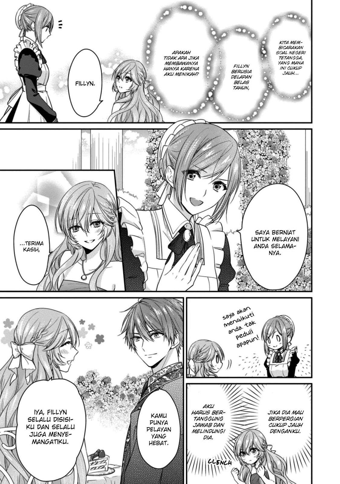 Akuyaku Reijou wa Ringoku no Outaishi ni Dekiai sareru Chapter 08 Gambar 29