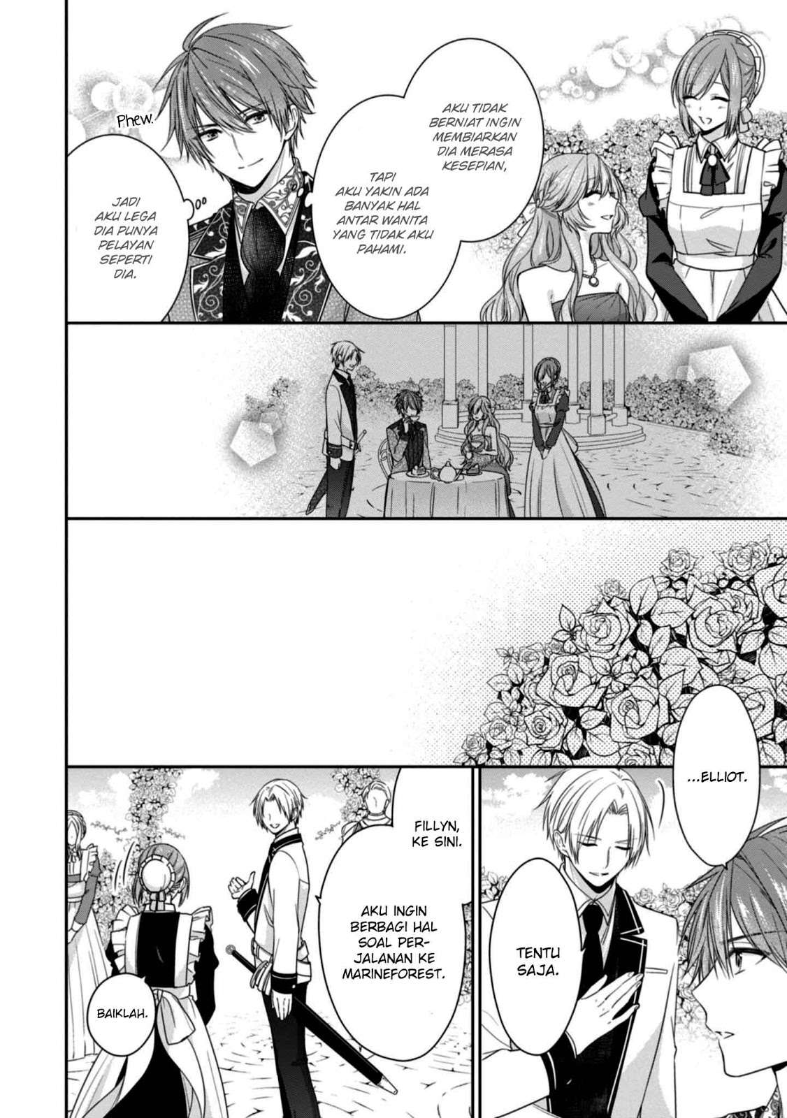 Akuyaku Reijou wa Ringoku no Outaishi ni Dekiai sareru Chapter 08 Gambar 30