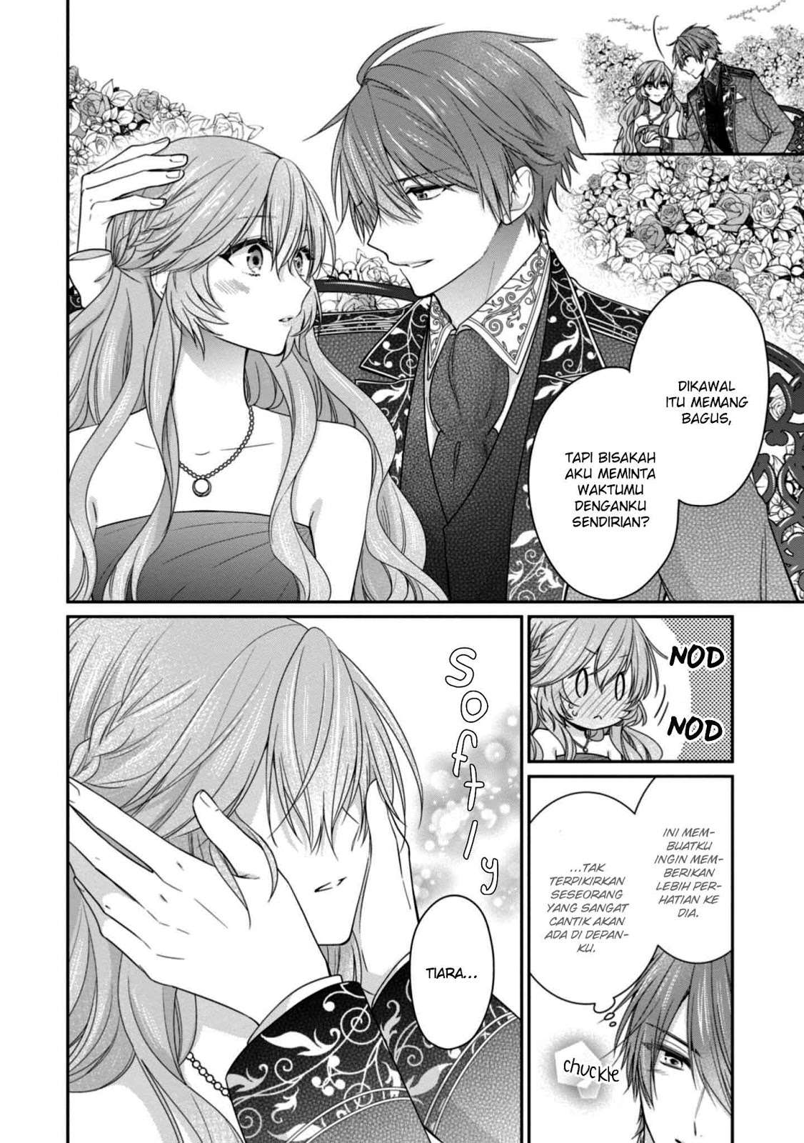 Akuyaku Reijou wa Ringoku no Outaishi ni Dekiai sareru Chapter 08 Gambar 32