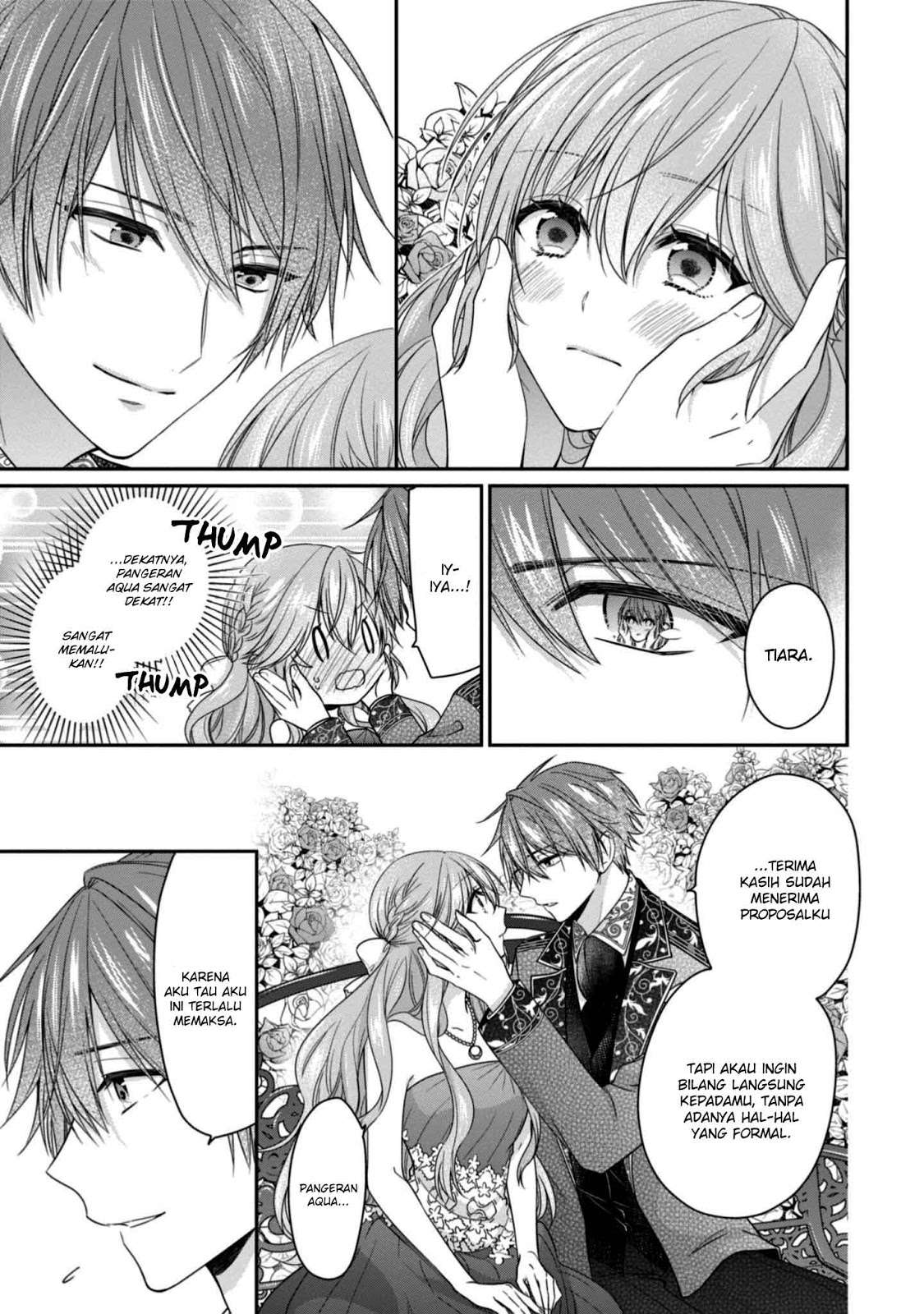 Akuyaku Reijou wa Ringoku no Outaishi ni Dekiai sareru Chapter 08 Gambar 33