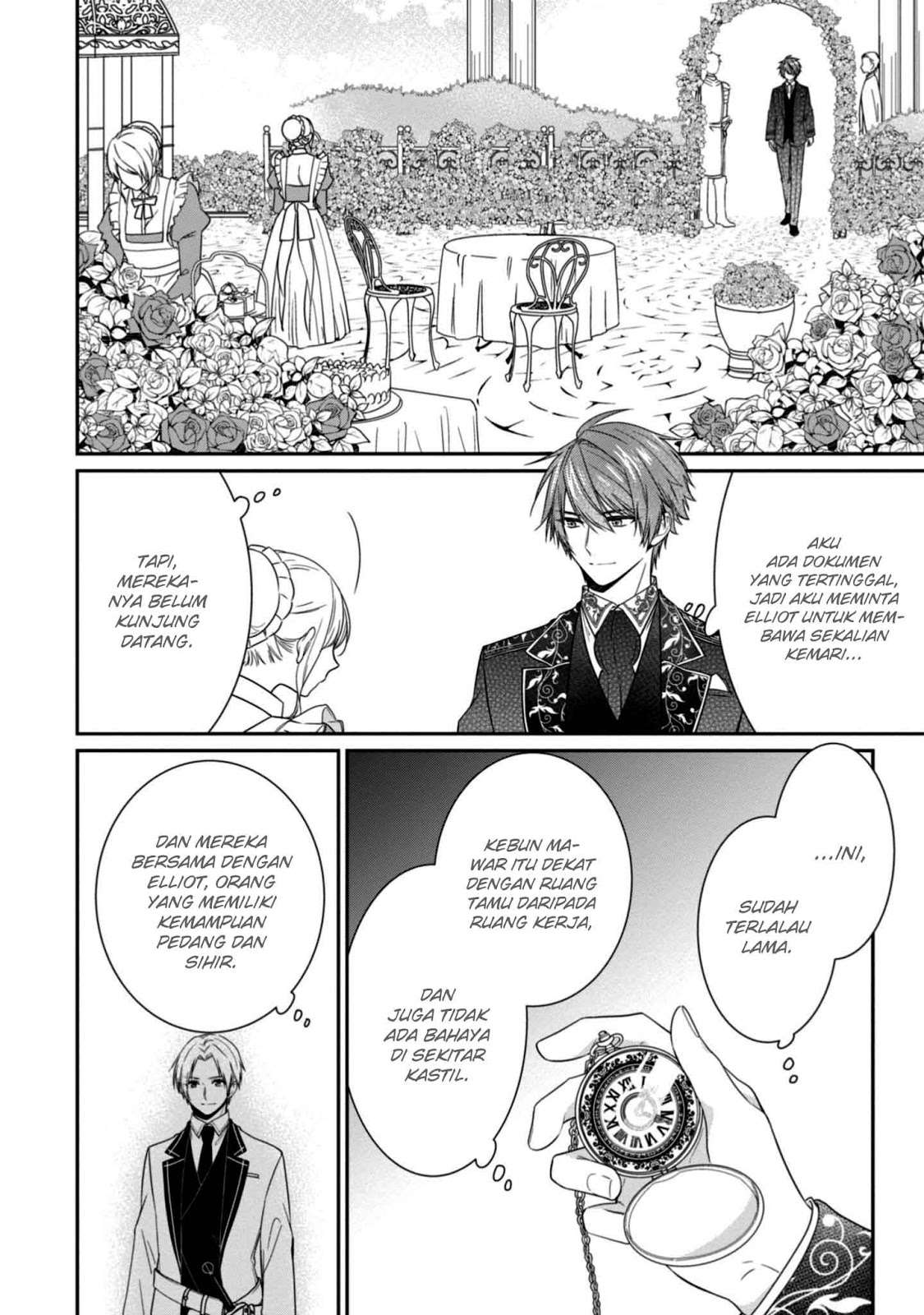 Akuyaku Reijou wa Ringoku no Outaishi ni Dekiai sareru Chapter 08 Gambar 9