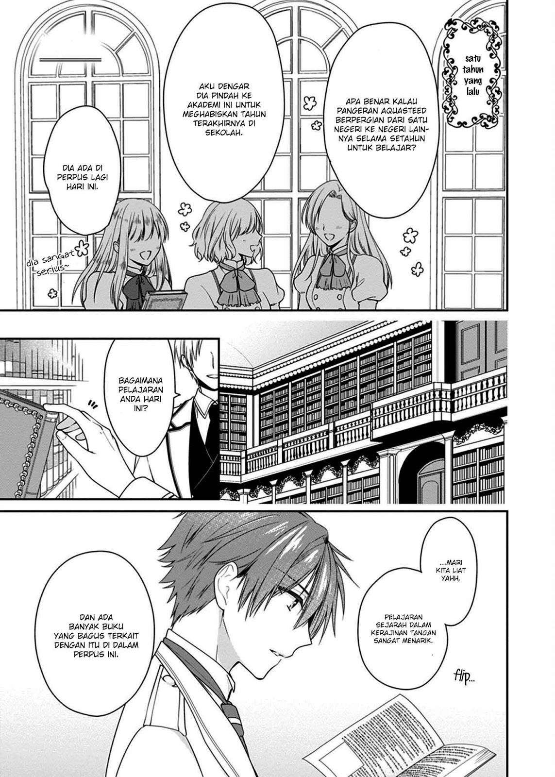 Baca Manga Akuyaku Reijou wa Ringoku no Outaishi ni Dekiai sareru Chapter 07 Gambar 2