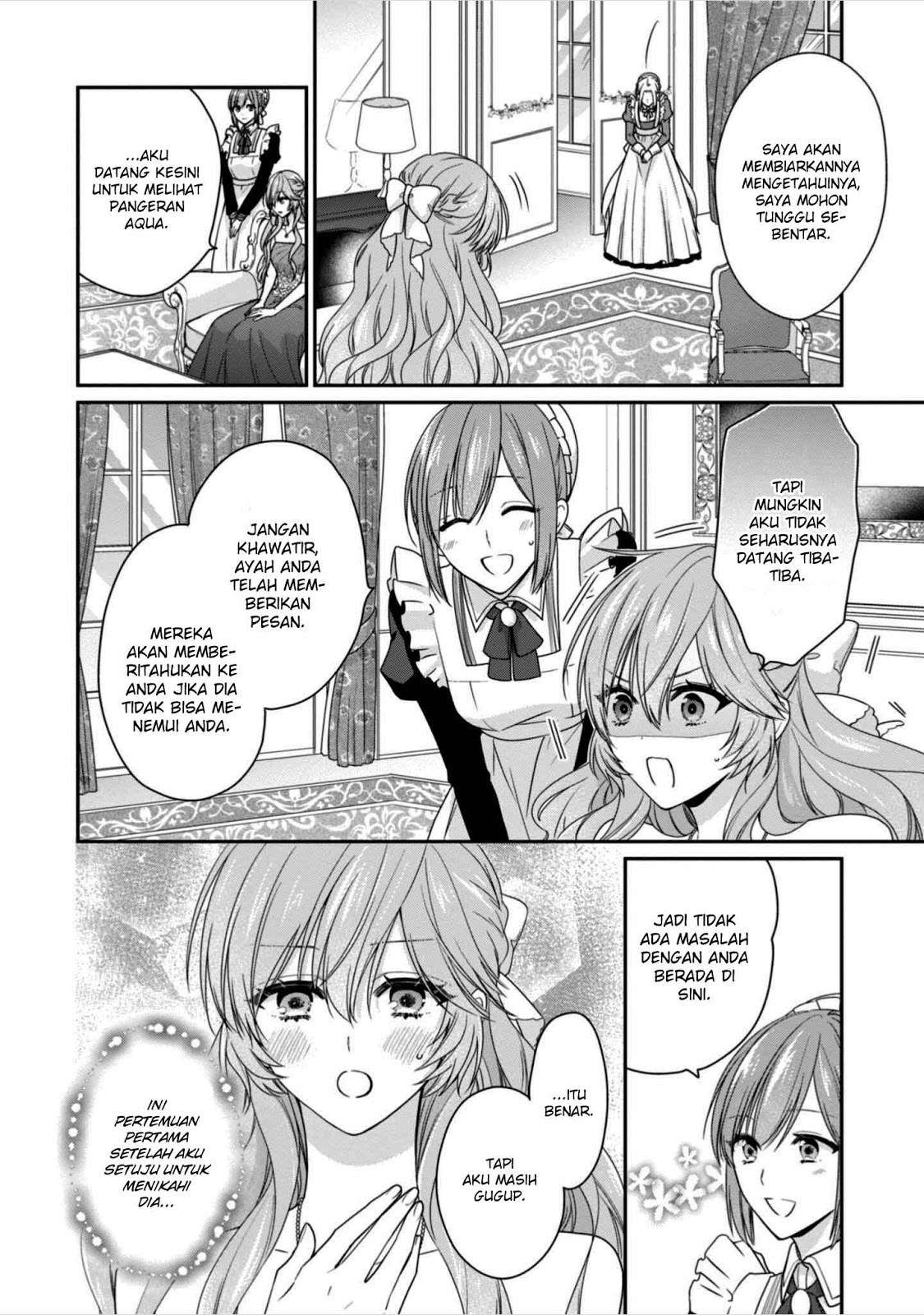 Akuyaku Reijou wa Ringoku no Outaishi ni Dekiai sareru Chapter 07 Gambar 20