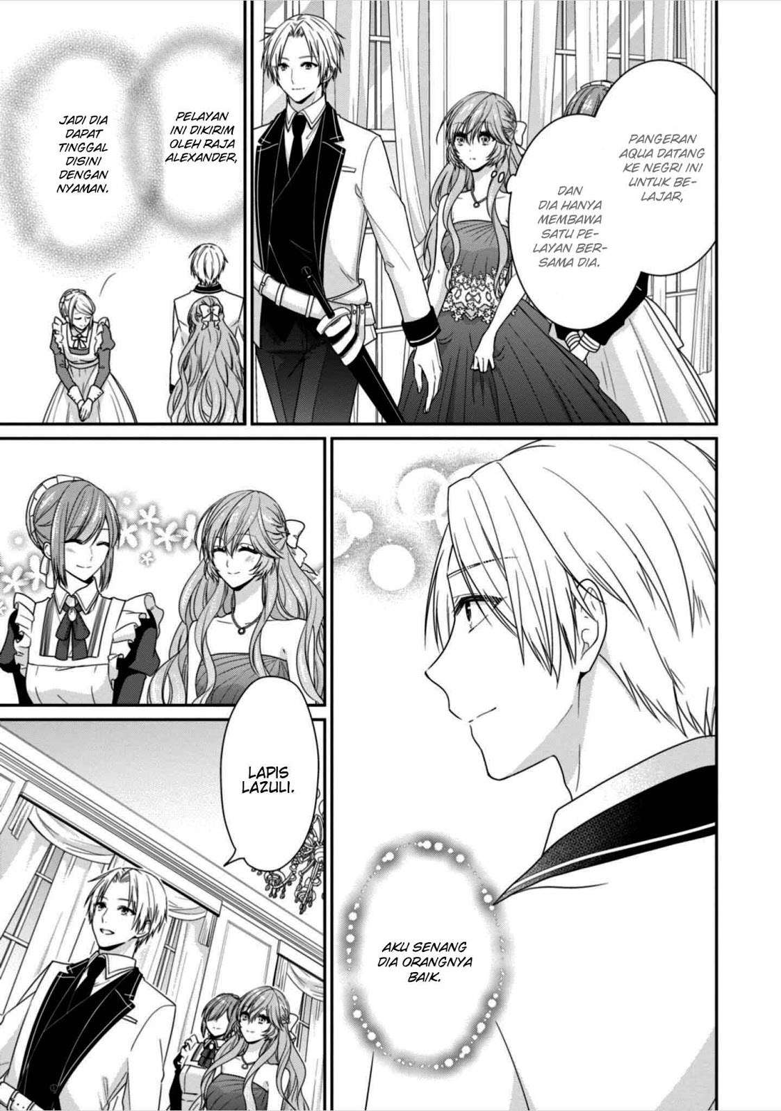 Akuyaku Reijou wa Ringoku no Outaishi ni Dekiai sareru Chapter 07 Gambar 24