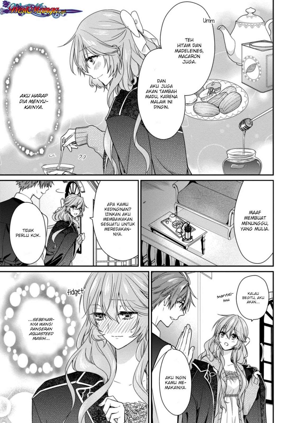 Akuyaku Reijou wa Ringoku no Outaishi ni Dekiai sareru Chapter 05 Gambar 17