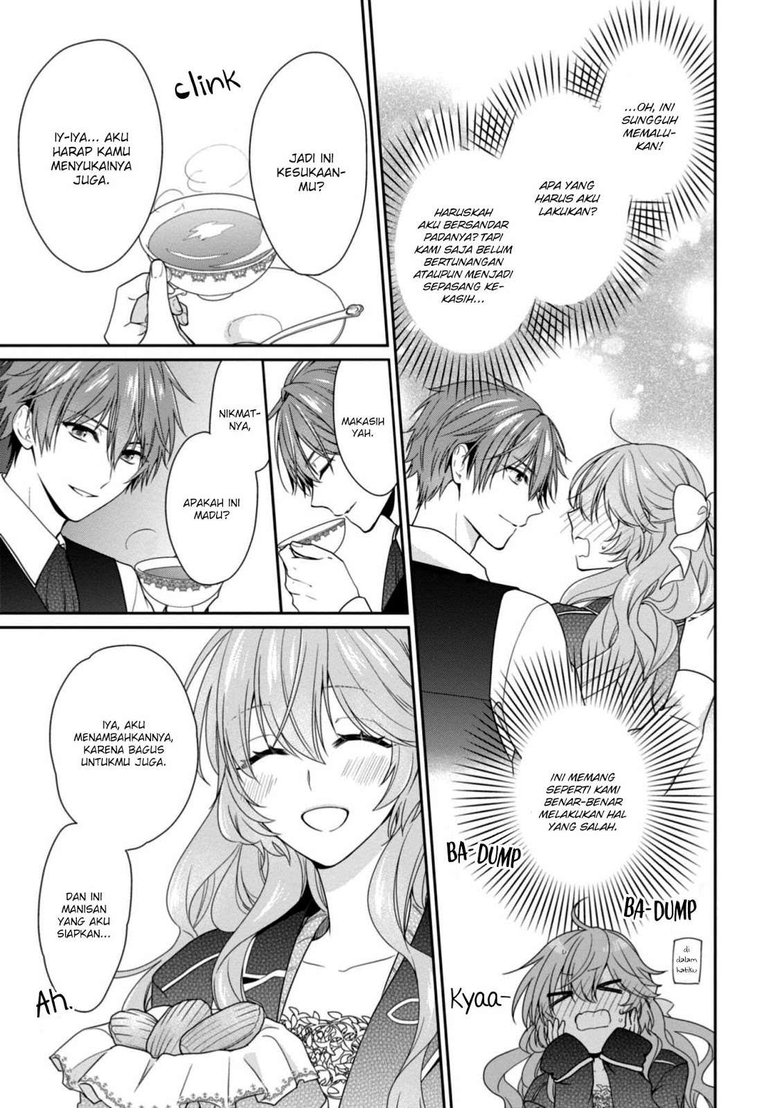 Akuyaku Reijou wa Ringoku no Outaishi ni Dekiai sareru Chapter 05 Gambar 19