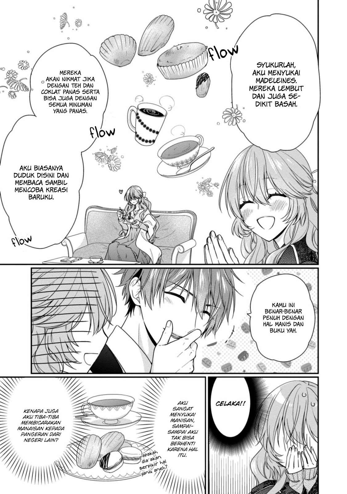 Akuyaku Reijou wa Ringoku no Outaishi ni Dekiai sareru Chapter 05 Gambar 21