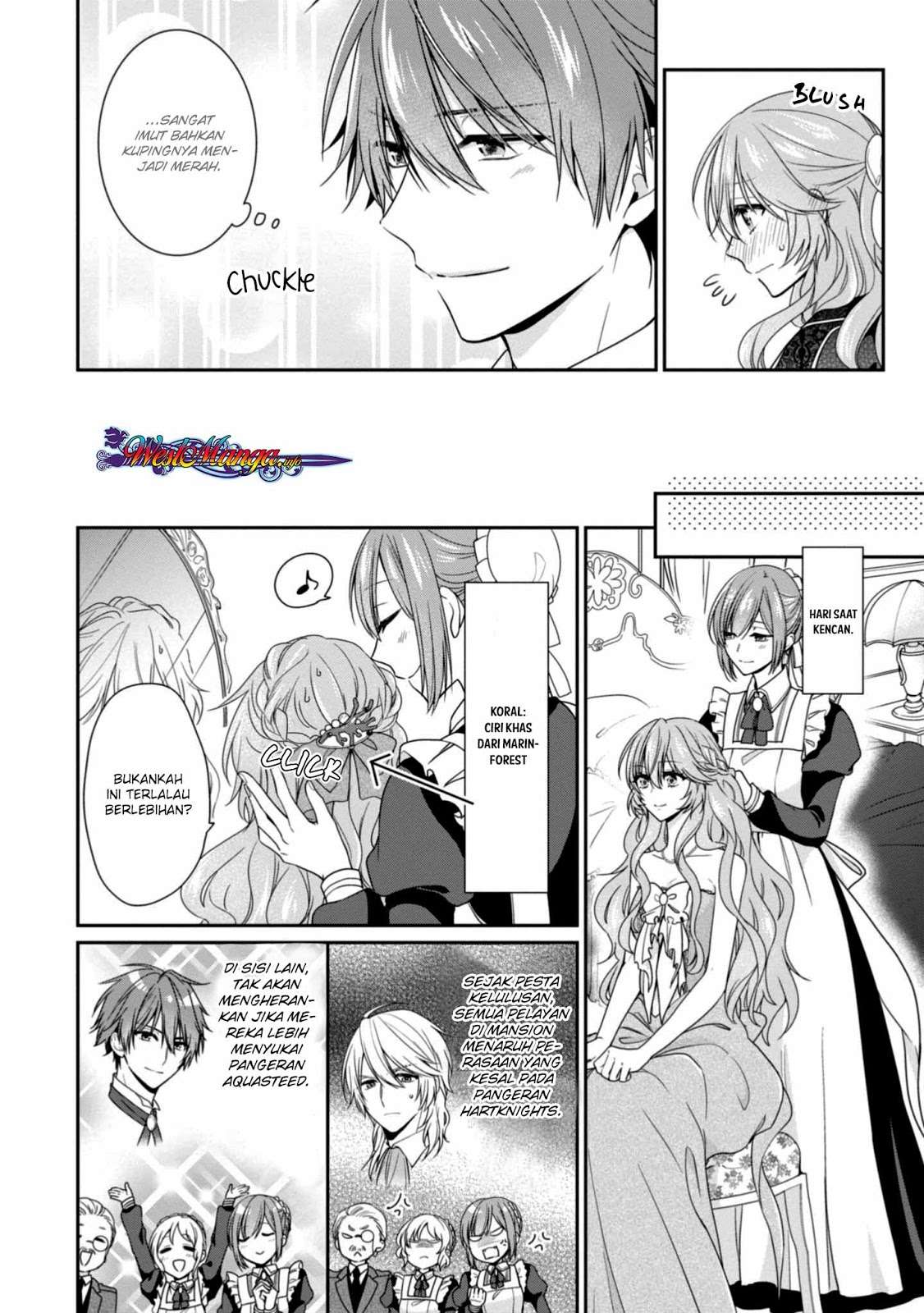 Akuyaku Reijou wa Ringoku no Outaishi ni Dekiai sareru Chapter 05 Gambar 24