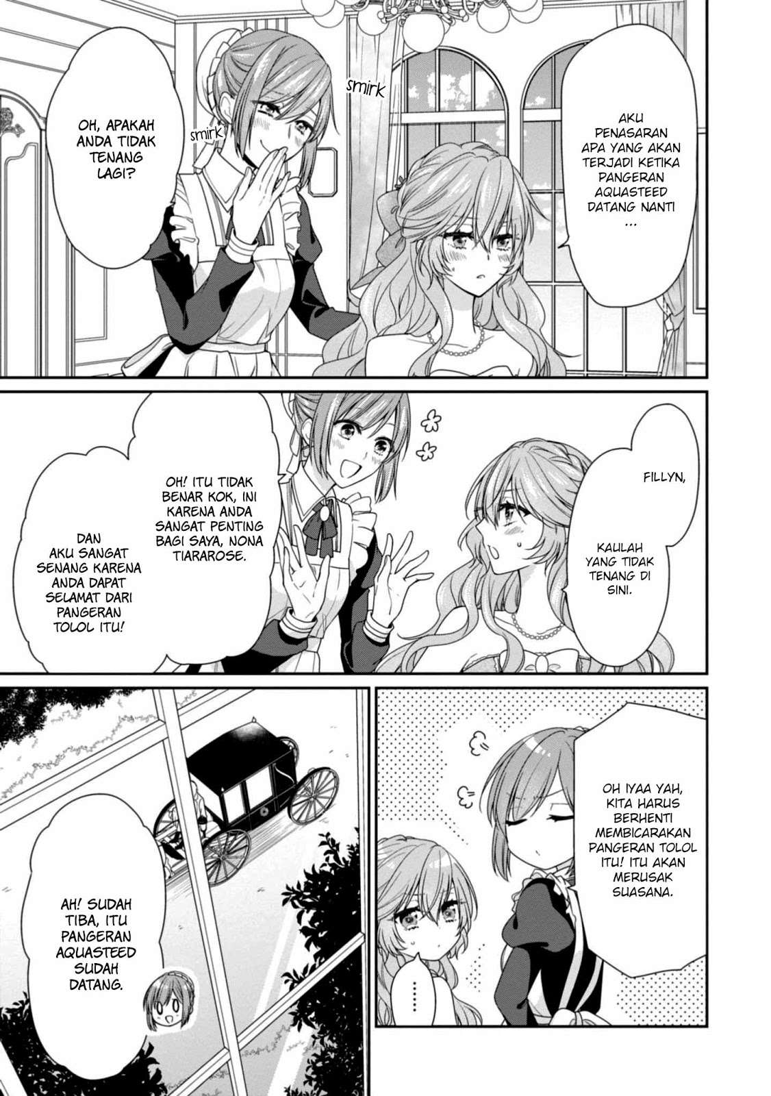 Akuyaku Reijou wa Ringoku no Outaishi ni Dekiai sareru Chapter 05 Gambar 25