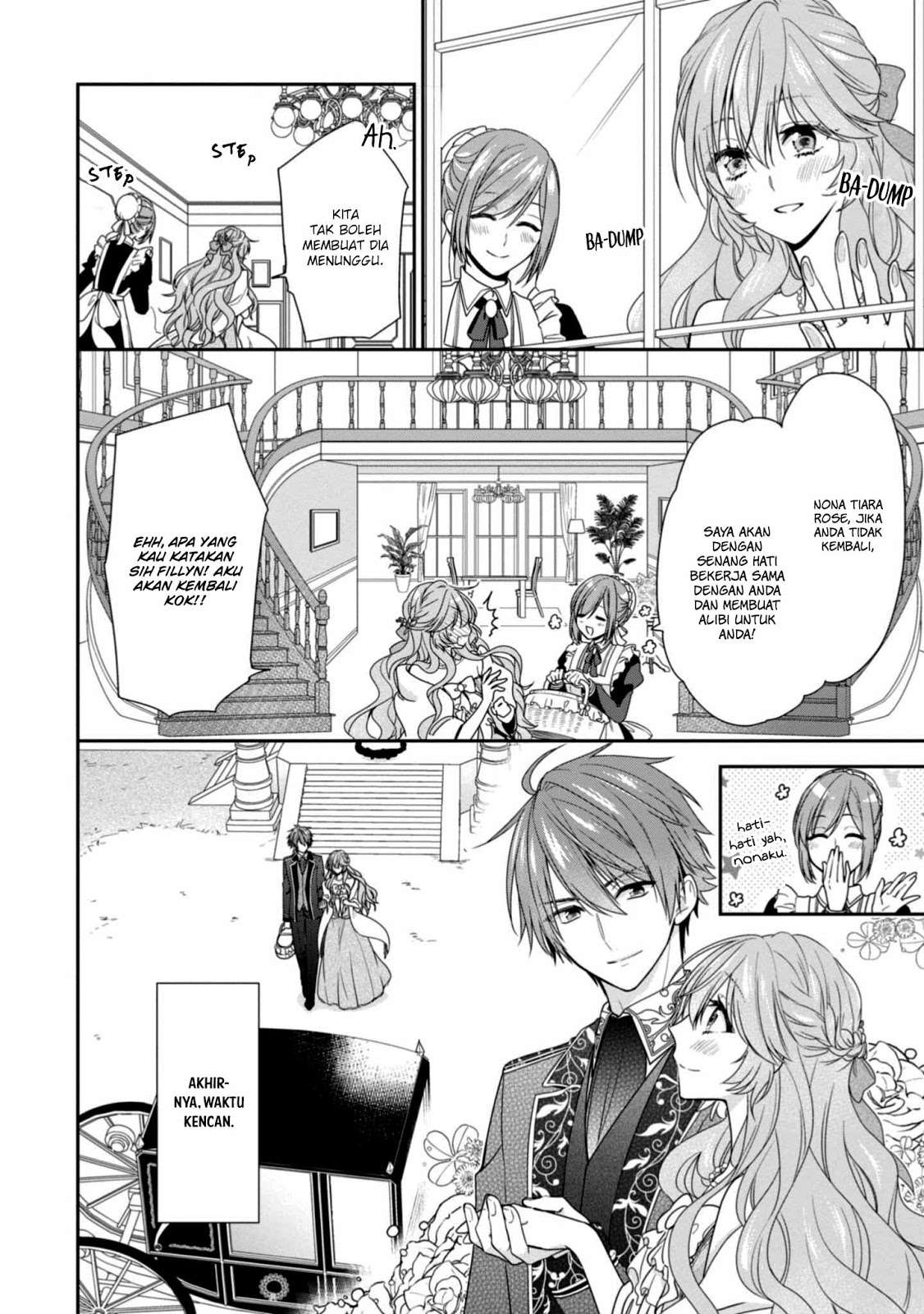 Akuyaku Reijou wa Ringoku no Outaishi ni Dekiai sareru Chapter 05 Gambar 26