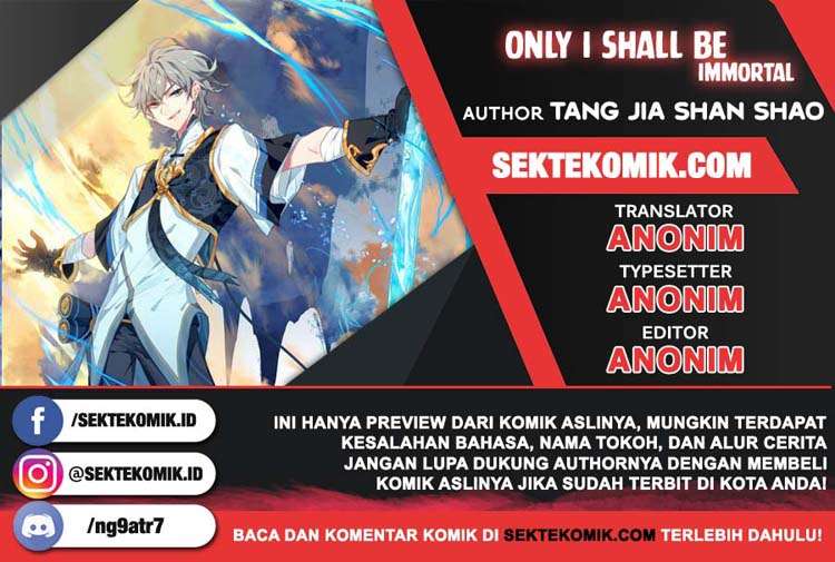Baca Komik Only I Shall be Immortal Chapter 03 Gambar 1