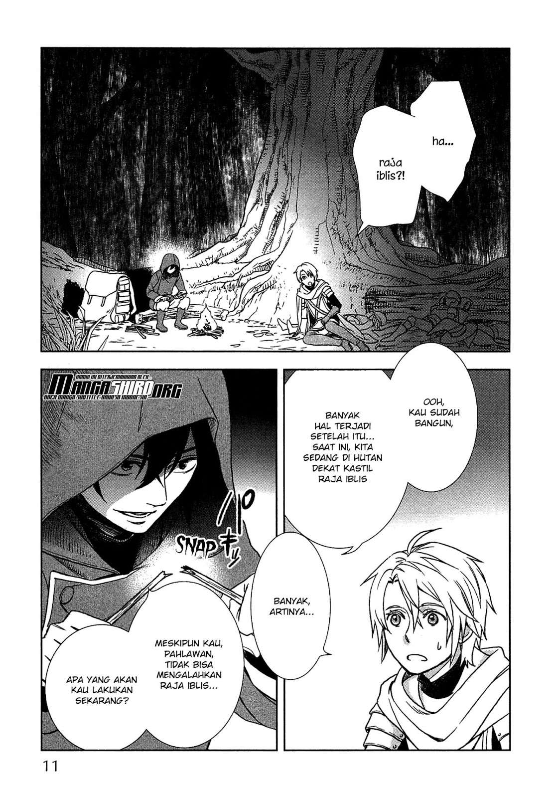 Monogatari no Naka no Hito Chapter 10 Gambar 17