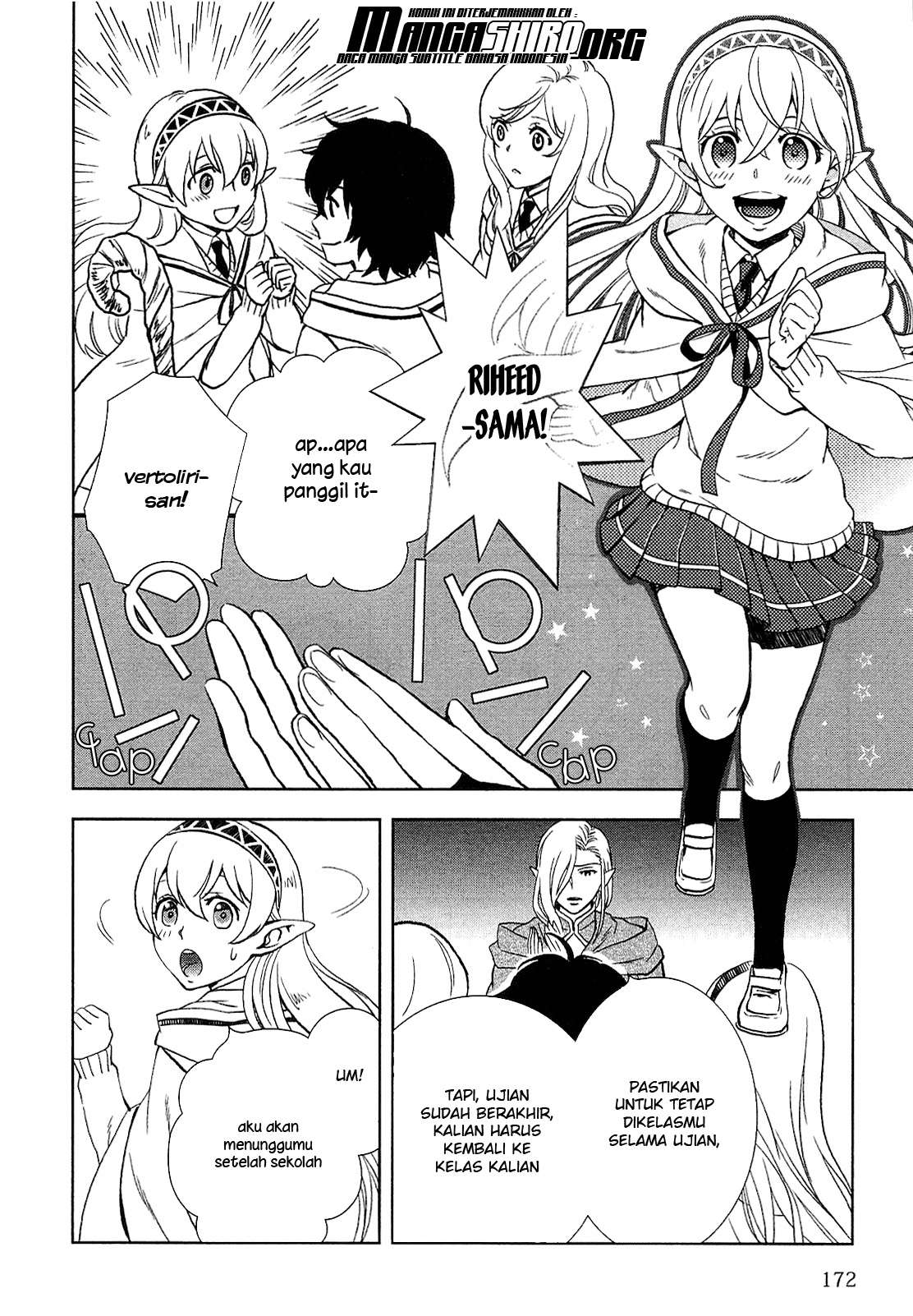 Monogatari no Naka no Hito Chapter 09 Gambar 3
